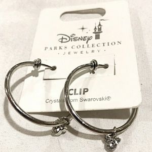 Disney Mickey Mouse hoop earrings Swarovski